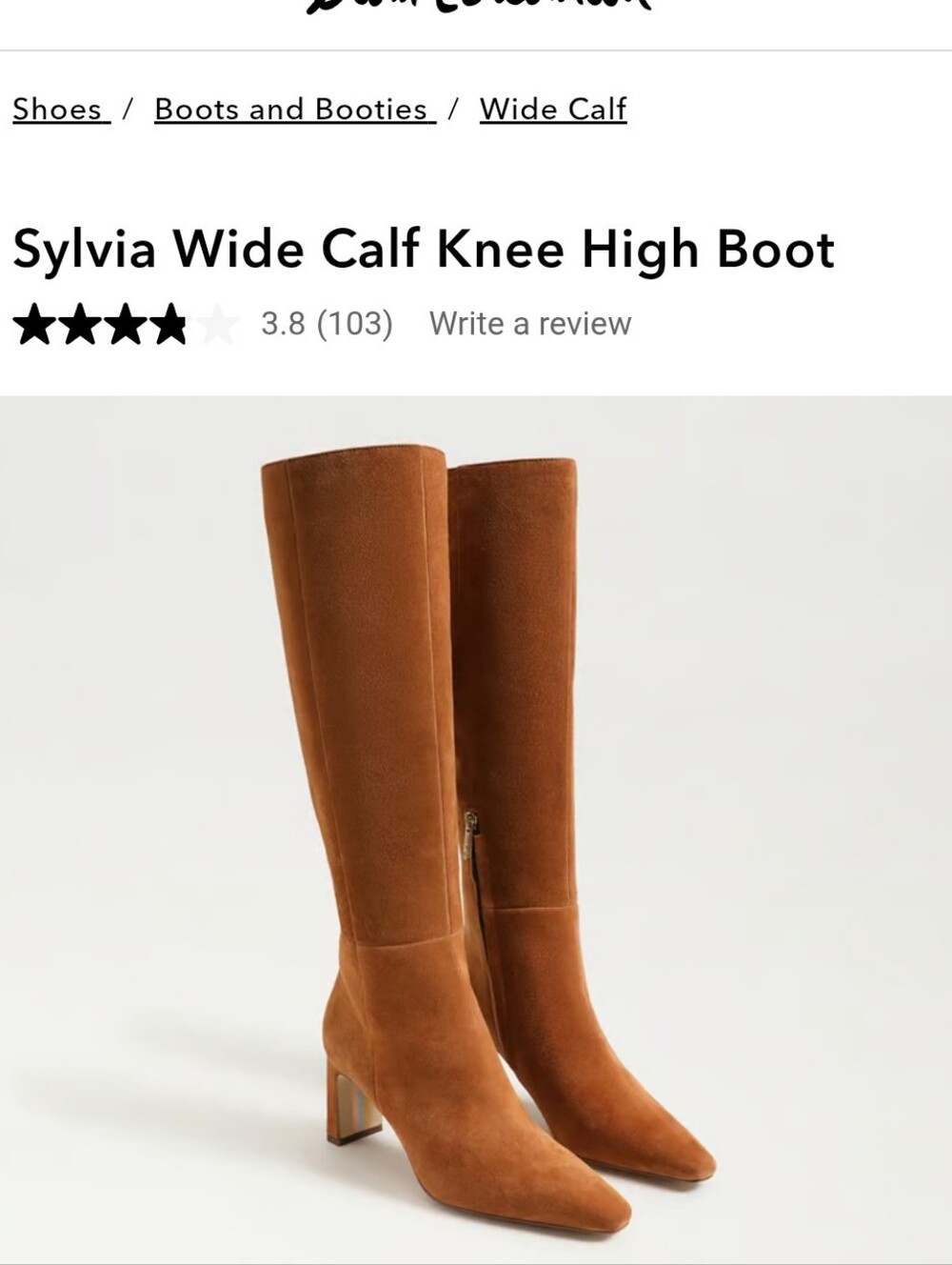 NWT Sam Edelman Sylvia Wide-Calf Over-the-Knee Boots in Frontier Brown Suede